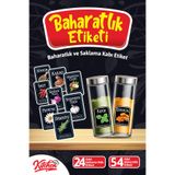 TOTTERİQ 78 Adet Baharatlık Etiketi Baharat Bakliyat Kuruyemiş Kavanoz Sticker Etiketi