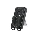 Totu PB-1019 10000 mAh Standlı ve Kendinden Kablolu 20W PD QC 3.0 MagSafe Manyetik Kablosuz Hızlı Şarj Destekli Slim Powerbank