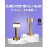 Touch Gece Lambası – Dokunmatik Kontrol, Kablosuz Kullanım, Metal Gövde FRTKGT25DYMXUCZZZDEKORATİFMASALAMBASIIIIIII-3