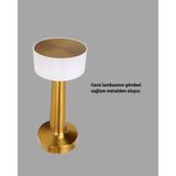 Touch Gece Lambası – Dokunmatik Kontrol, Kablosuz Kullanım, Metal Gövde - Lisinya