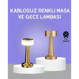 Touch Gece Lambası – Dokunmatik Kontrol, Kablosuz Kullanım, Metal Gövde P198332s2497