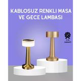 Touch Gece Lambası – Dokunmatik Kontrol, Kullanım, Metal Gövde