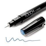 TOUCH LINER TEKNİK ÇİZİM KALEMİ 0.1MM KOYU MAVİ