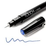 TOUCH LINER TEKNİK ÇİZİM KALEMİ 0.1MM MAVİ