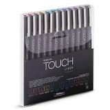 Touch Lıner Teknik Çizim Kalemi Set 12 Renk