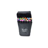 Touch Marker 24 Adet Çift Uçlu Marker Art Tasarım Kalemi