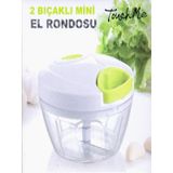 Touch Me 2 Bıçaklı El Rondosu 400 Ml Yeşil acik-yesil