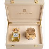 TOUCH OF OUD 2 Parça Özel Hediye Seti, Jelood Extrait De Parfum 80ML ve Moroki Oud 24G