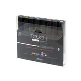 Touch Opaque Marker Akrilik Boyama Kalemi 8 Renk Medium Uç (1.5-2.3 Mm)