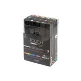 Touch Opaque Marker Su Bazlı Akrilik Boyama Markörü Kalemi Seti 15 Renk Medium Uç (1.5-2.3 Mm)
