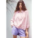 Touché Privé OVERSIZE KESİM ÇİZGİLİ TUNİK