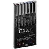 Touch SH4105007 7'li Set Renkli Liner Teknik Çizim Kalemi