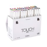 Touch Twin Brush Marker 48li