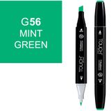 Touch Twin Brush Marker G56 Mint Green Teknik Çizim Kalemi
