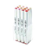 Touch Twın Brush Marker Set 12 Renk Ten Tonları