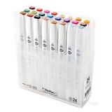 Touch Twın Brush Marker Set 24 Renk