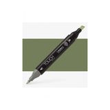 Touch Twin Brush Marker Y42 Bronze Green Teknik Çizim Kalemi