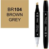 Touch Twin Marker 104 Brown Grey Çizim Kalemi