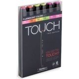 Touch Twın Marker 6Lı Set Florasan Renkler