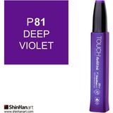 Touch Twin Marker Dolum Mürekkep 20 ml P81 Koyu Menekşe