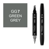Touch Twin Marker GG7 Green Grey Çizim Kalemi