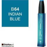 Touch Twin Marker Yedek Mürekkep 20 ml B64 Hint Mavisi