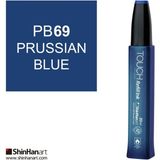Touch Twin Marker Yedek Mürekkep 20 ml PB69 Prusya Mavisi - Prussian Blue