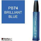 Touch Twin Marker Yedek Mürekkep 20 ml PB74 Brilliant Blue - Mavi