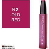 Touch Twin Marker Yedek Mürekkep 20 ml R2 Eski Kırmızı