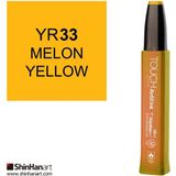 Touch Twin Marker Yedek Mürekkep 20 ml YR33 Kavun Sarısı - Açık Sarı