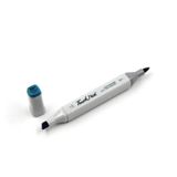 Touchliit B261 Primary Cyan Çift Taraflı Marker Kalem