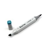 Touchliit BG61 Peacock Green Çift Taraflı Marker Kalem