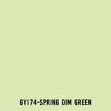 Touchliit Çift Taraflı Spring Dim Green GY174 Marker Kalem