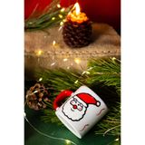 touchmughm El Yapımı Seramik Noel Baba Kupası, Seramik Fincan, Double Türk Kahvesi, Ho Ho