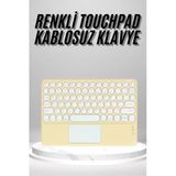 Touchpad Uyumlu Bluetooth Klavye Slim Kablosuz Wifi Q Klavye P122061s9738