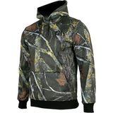 Tough Challenger Outdoor Challenger Kapüşonlu Avcı Poları Kanguru Cep Av Kamuflajı Hoodie DA503 004 - Orman