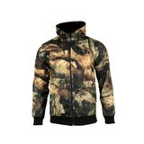 Tough Challenger Outdoor Challenger Outdoor Kapüşonlu Polar · Cepli · Av Kamuflaj · Fermuarlı Hoodie - DA504 002