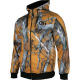 Tough Challenger Outdoor Kapüşonlu Polar Avcı Montu · Cepli · Av Kamuflaj · Fermuarlı Hoodie - DA504 001 - S - Turuncu