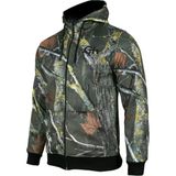 Tough Challenger Outdoor Kapüşonlu Polar Avcı Montu · Cepli · Av Kamuflaj · Fermuarlı Hoodie - DA504 004 - XL - Orman