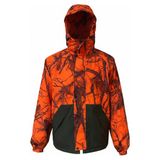 Tough Challenger Outdoor Turuncu - Haki Desenli Avcı Montu · Tudor · 100% Su Geçirmez · Nefes Alır · Yumuşak Sessiz Kumaş - 212 001 - XL