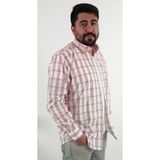 Tousus Regular Fit Ekose Erkek Gömlek - XL - Kırmızı