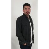 Tousus Regular Fit Western Kot Erkek Gömlek - Siyah - 2XL