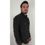 Tousus Slim Fit Western Kot Erkek Gömlek - Siyah