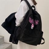 Touz Moda Very Kind Kuromi Pink Baskılı Unisex Sırt Çantası - Pembe