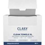 Towels Xl – 50’ Kullanımlık Yüz Havlusu | Ultra Yumuşak, Hijyenik Cilt Bakım Makyaj Temizleme Bezi |