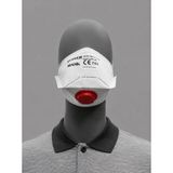 Tower Mask Toz Maskesi Ffp2 Ventilli maske koli 24 Pk.x 25 adet=600 - Beyaz