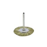 Tower Pas Yağ Kir Boya Çözücü Sarı Pimli Daire Tel Fırça 25 Mm