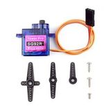Tower Pro Sg92r 12gr Micro Servo Motor 2.5kg 4,8v Plastik Dişli Dijital Dıy Robot Rc Uçak Rc Araba