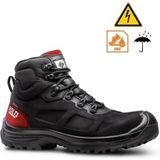 Toworkfor Hıker Black S3 Src Wru Su Geçirmez Iş Botu - Siyah