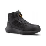Toworkfor Zero All Black Fast Fit | S3S | Sr | Esd Kompozit Burun Iş Botu - Siyah